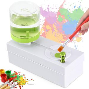 Herramienta Limpiadora de Pinceles con Circulación de Agua