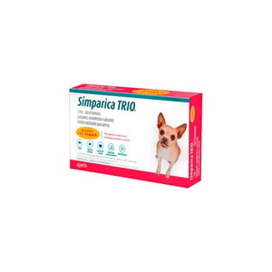 SIMPARICA TRIO 03 MG GOLD (1.3 A 2.5 KG) X3TAB