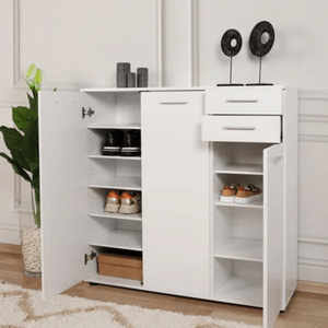 Zapatera Kento Blanco - Muebles Bonno