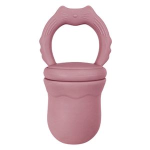 Chupón Alimentador Para Fruta de Bebé 3 en 1 Nude No Tóxico Libre de BPA