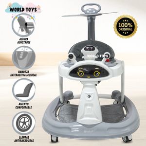 Andador Musical Cardi Edición Limitada Gris