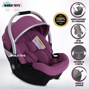 Portabebé de Lujo Andra Edición Limitada Morado