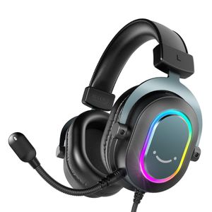 Audífono Fifine Ampligame H6 RGB Sonido 7.1 Negro