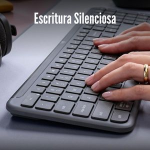 Teclado Logitech K950 Signature Slim Wireless Spa Negro