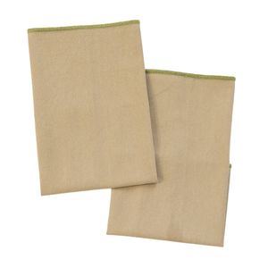 Set x 2 servilletas de tela Beige Casa del Jardín Orange