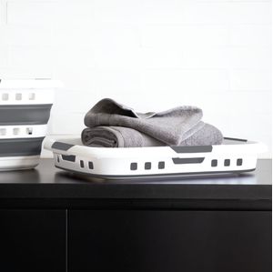 Cesto de ropa plegable 45 litros Casa del Mediterráneo