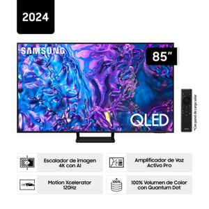 Televisor Samsung QN85Q70DAGXPE 85" 4K QLED Negro