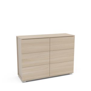 Cómoda Magda 6 Cajones Legno Salinas