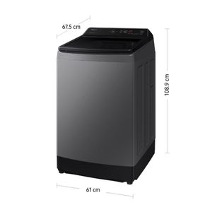 Lavadora Samsung EcoBubble WA15CG5441BDPE 15KG Gris Oscuro