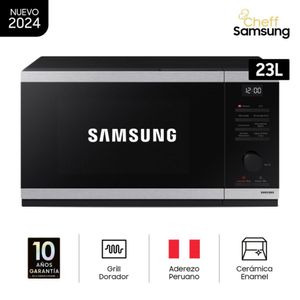 Horno Microondas Samsung MG23DG4524ATPE 23LT Stainless Steel