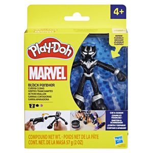 Set De Plastilinas Play Doh Avengers Figura Pantera Negra