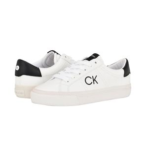 Zapatillas Calvin Klein Modelo Cylaie Original Blanco y Negro Unisex
