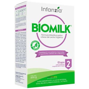 Fórmula Infantil en Polvo INFANZIA Biomilk Etapa 2 Caja 400g