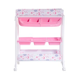 Bañera Cambiador Natiel 815-1 Rosado
