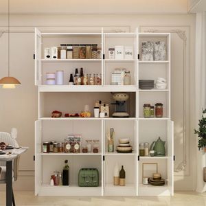 Mueble de Cocina Melody color Blanco 7 puertas TU MESITA