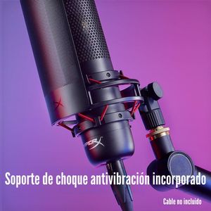 Micrófono HyperX Procast XLR Cardioide Negro