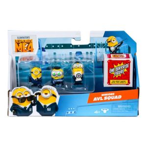 Figuras Pack X4 Minions 5Cm Avl Squad