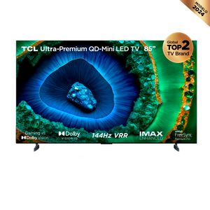 Televisor TCL QD Miniled 85" UHD 4K Smart TV 85C855