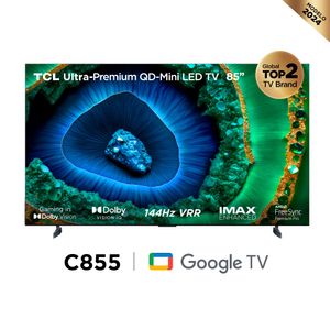 Televisor TCL QD Miniled 85" UHD 4K Smart TV 85C855