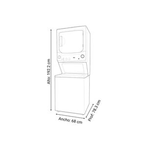 Centro de Lavado Mabe CLMG70204BBB0 20kg Blanco