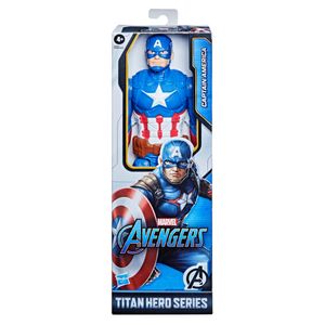 Figuras de Acción MARVEL  Avn Titan Captain America E7877 Azul