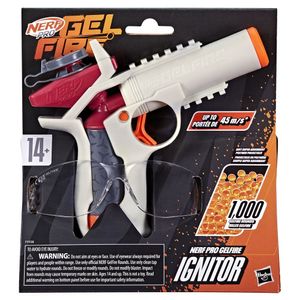 Juguete Lanzador NERF Ner Gelfire Ignitor F9938 Blanco
