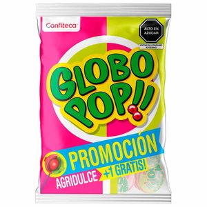 Chupetín GLOBO POP Agridulce Bolsa 432g