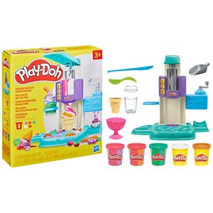 PLAY DOH Rainbow Swirl Ice Cream Playset