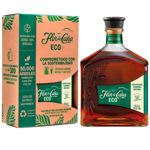 Ron FLOR DE CAÑA Eco Botella 750ml