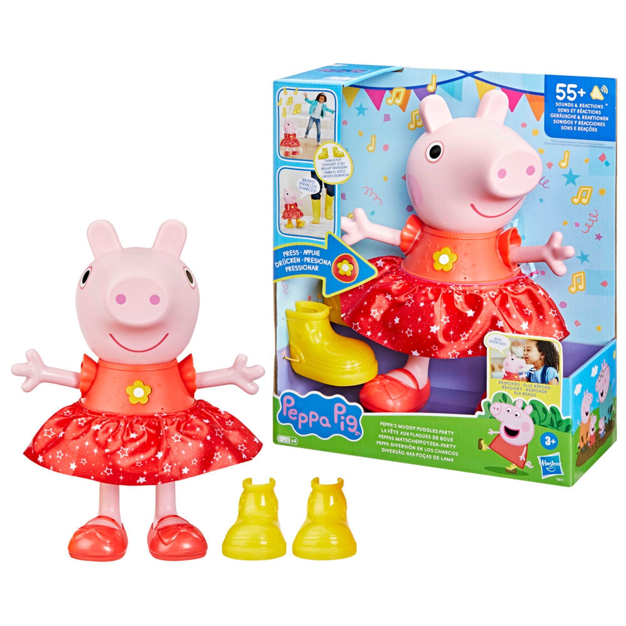 Muddy Puddles Peppa De Juguete Por Favor PEPPA PIG Peppa's Muddy