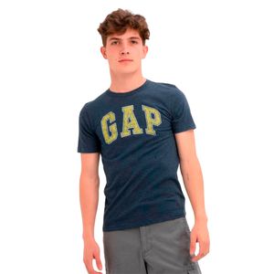 Polo Gap Original para Niño Color Azul y Mostaza Nezmun