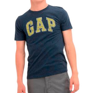 Polo Gap Original para Niño Color Azul y Mostaza Nezmun