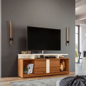 Mesa de TV 65" Cabana Miel Off White