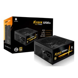 Fuente de poder Antryx Kirin Gold Evo II 1200W, 80 Plus Gold, modular ATV3.0, Pcie 5.0