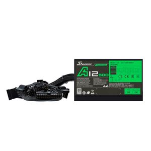 Fuente de poder Seasonic A12 500W, 80 Plus White