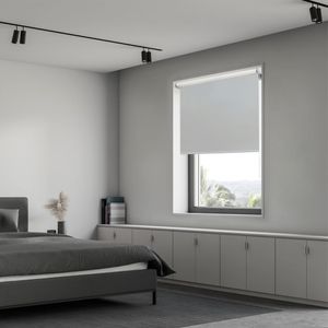 Cortina Roller Black Out Sooth Gris Granit 80/76x160cm Inspire