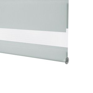 Cortina Roller Día/Noche Lumina Gris Granit 120/116x160cm Inspire