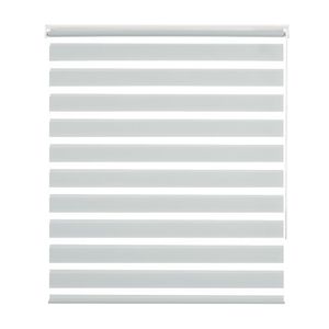 Cortina Roller Día/Noche Lumina Gris Granit 5 80/76x160cm Inspire