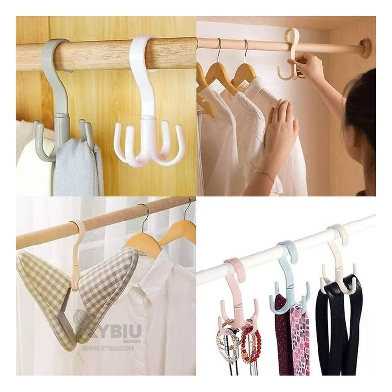 WedDecor 100 Ganchos Giratorios KAM De Plástico, Hebillas Giratorias