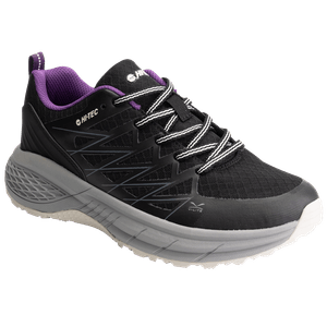 Zapatillas Outdoor Hi-Tec Para Mujer Negro Sintetico