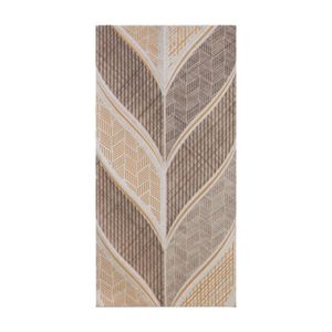 Brick Decorado Espigas Beige 7.5x15cm Juego 4 piezas Celima