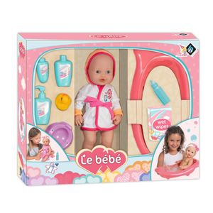Muñeca Loko Toys Drink And Wet 40Cm Set De Baño