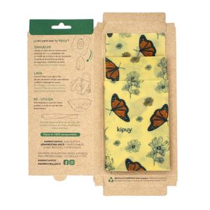 Kipuy Envoltorios para Alimentos Mariposas