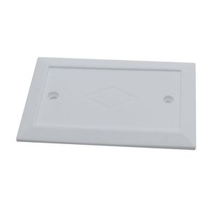 Tapa Ciega Rectangular Blanco Luzzini Electric