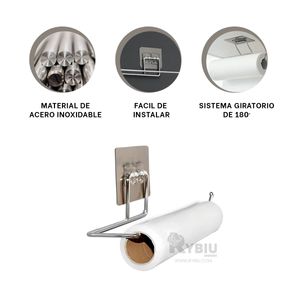 Organizador Individual para Papel Toalla de Acero