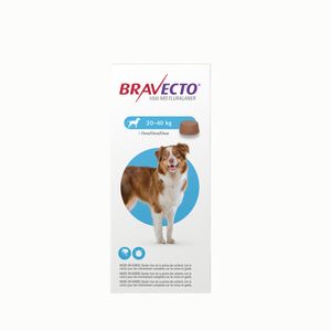 Antipulgas Bravecto para Perros de 20 a 40 Kg FLF