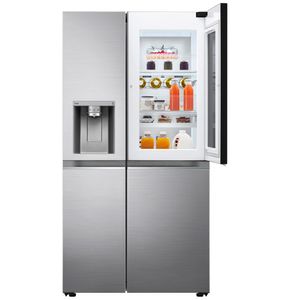 Refrigeradora LG 617L No Frost GS66SXN Plateado