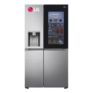 Refrigeradora LG 617L No Frost GS66SXN Plateado