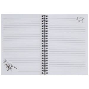 Bloc de Notas Espiralado CLASS&WORK Retro Saurus