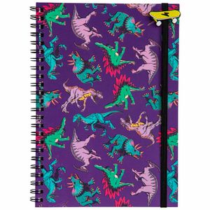 Bloc de Notas Espiralado CLASS&WORK Retro Saurus